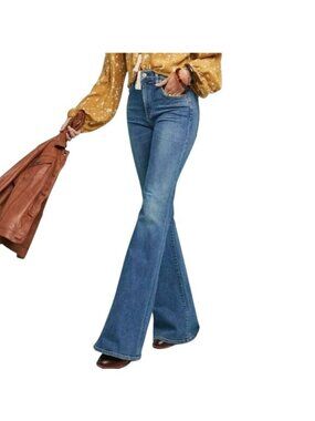 Citizens Of Humanity Super Flare Jeans Size 29 Moonriver Blue